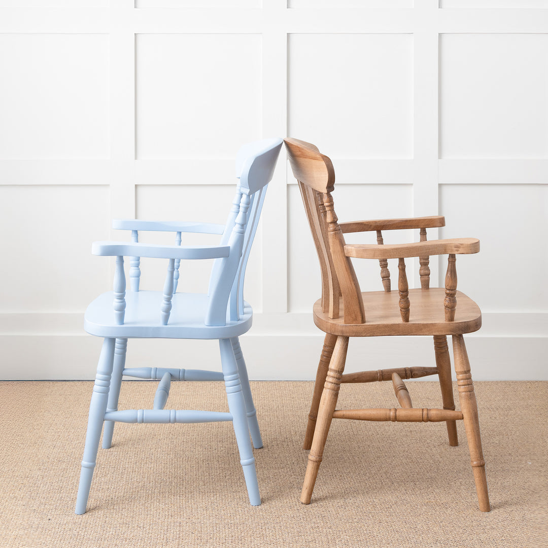 Farmhouse Slat Back Armchair
