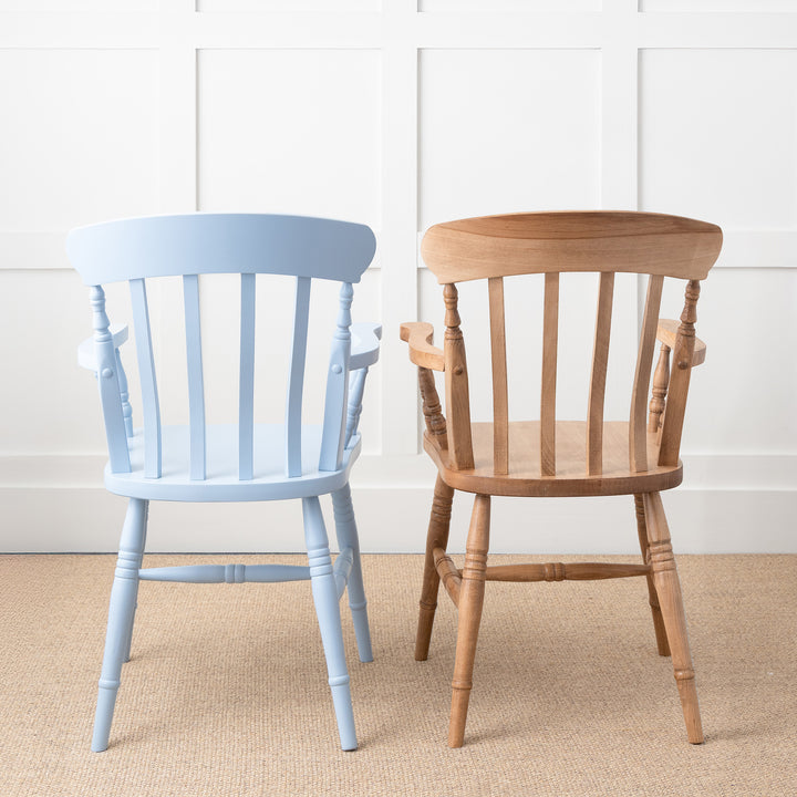 Farmhouse Slat Back Armchair