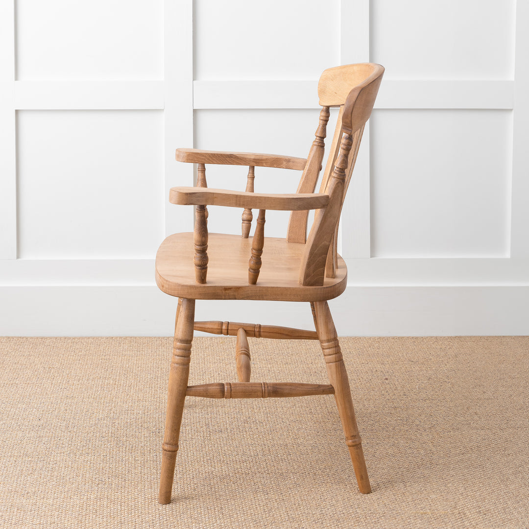 Farmhouse Fiddle Back Armchair