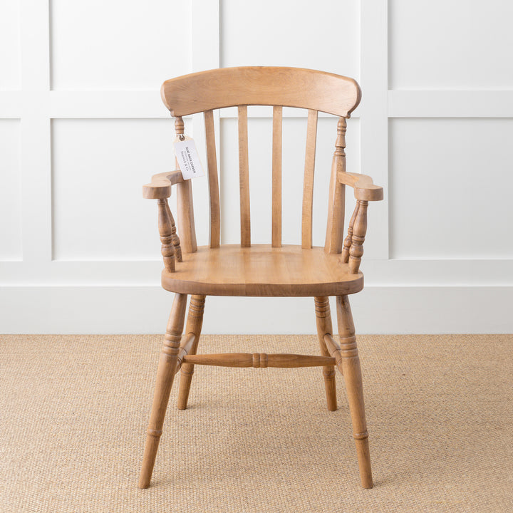 Farmhouse Slat Back Armchair
