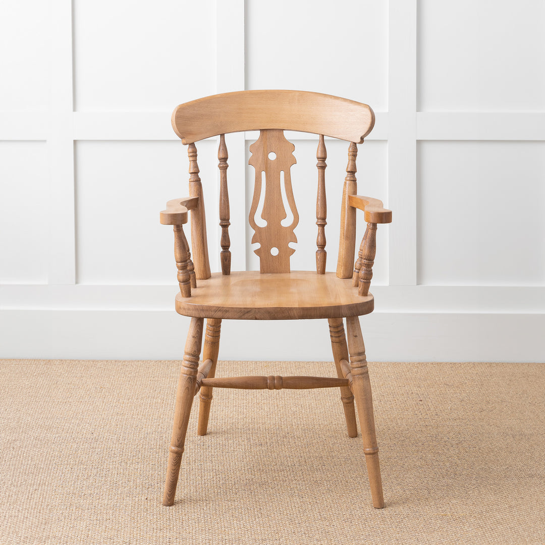 Farmhouse Fiddle Back Armchair
