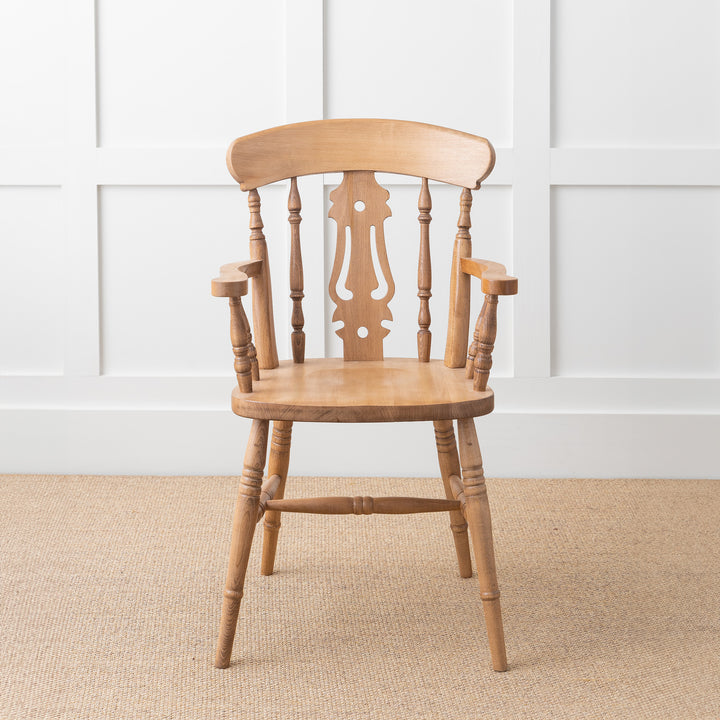 Farmhouse Fiddle Back Armchair