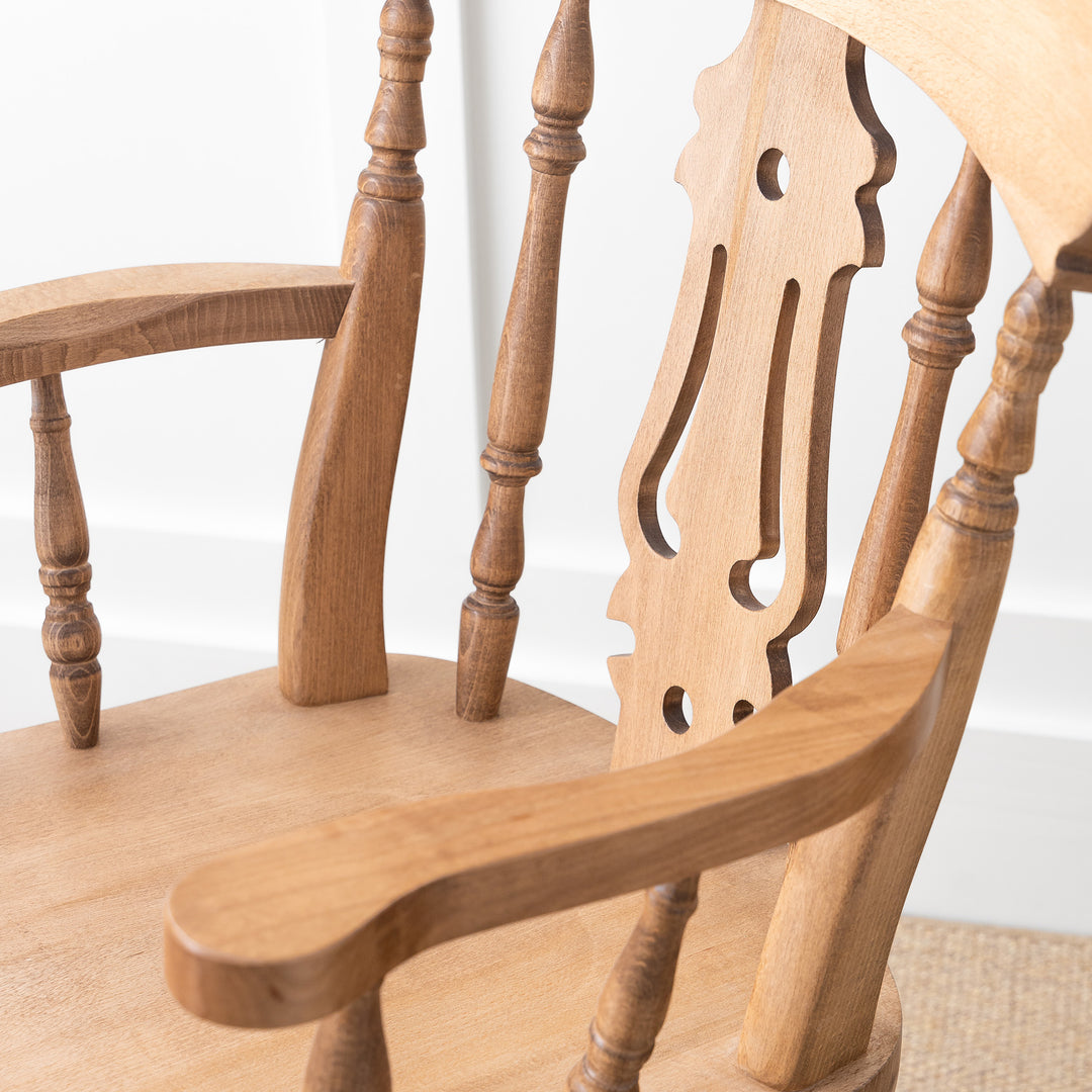 Farmhouse Fiddle Back Armchair