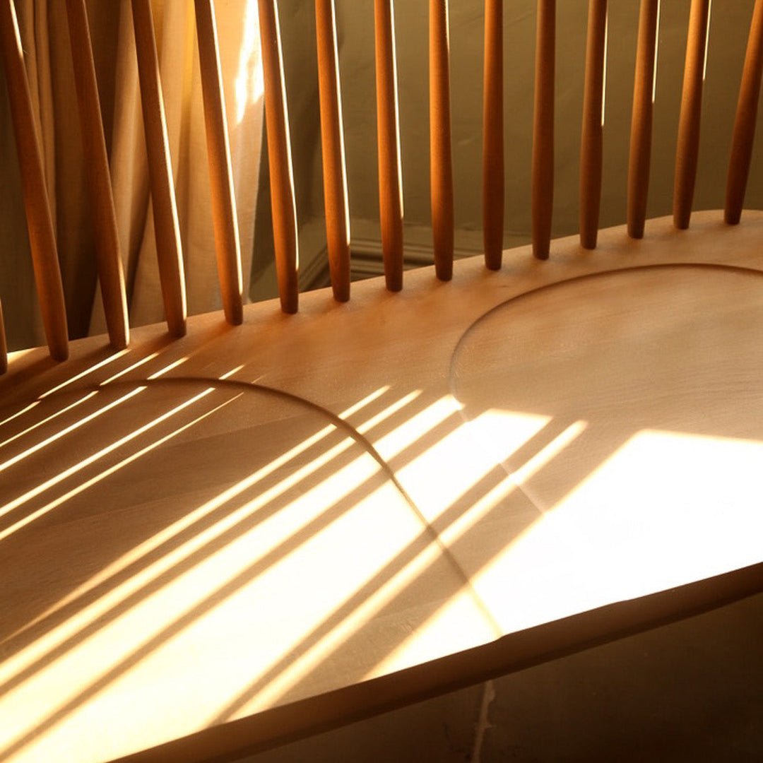 Sunlight on wooden furniture by Stanwick & Co.
