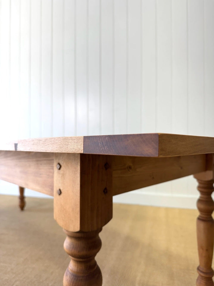 The Parson's Table - English Pine Farmhouse Tables in 5ft through 12ft Sizes