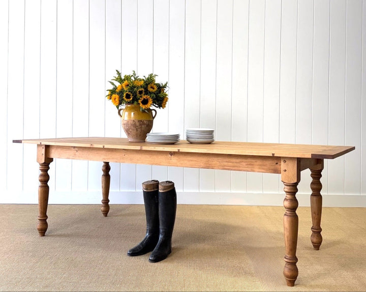 The Parson's Table - English Pine Farmhouse Tables in 5ft through 12ft Sizes