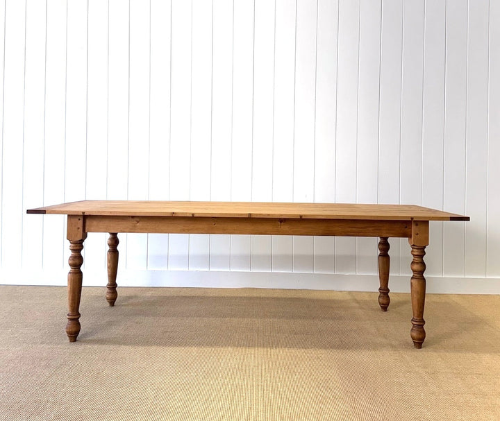 The Parson's Table - English Pine Farmhouse Tables in 5ft through 12ft Sizes