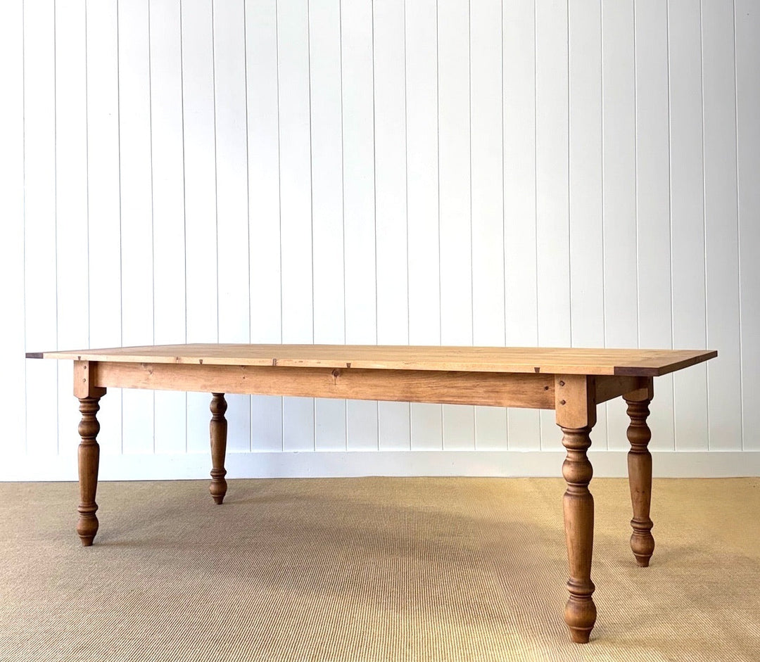 The Parson's Table - English Pine Farmhouse Tables in 5ft through 12ft Sizes