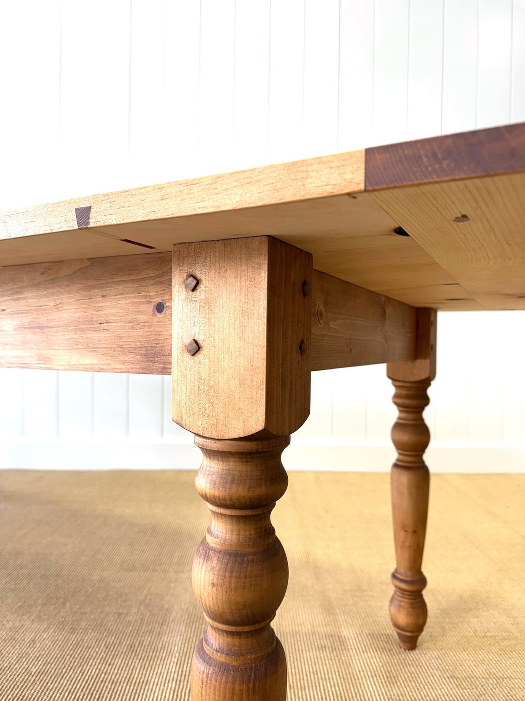 The Parson's Table - English Pine Farmhouse Tables in 5ft through 12ft Sizes