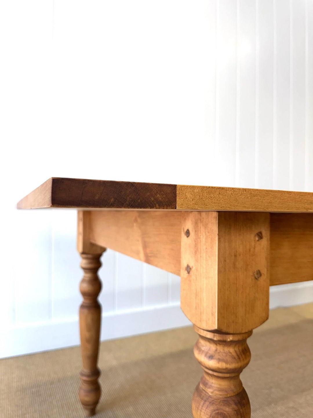 The Parson's Table - English Pine Farmhouse Tables in 5ft through 12ft Sizes