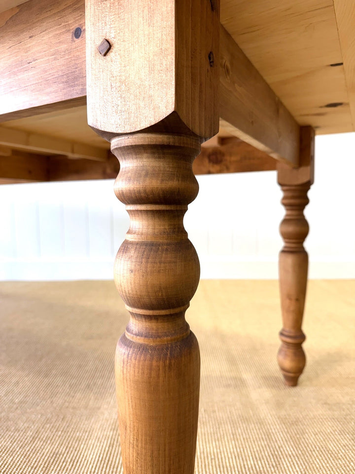 The Parson's Table - English Pine Farmhouse Tables in 5ft through 12ft Sizes