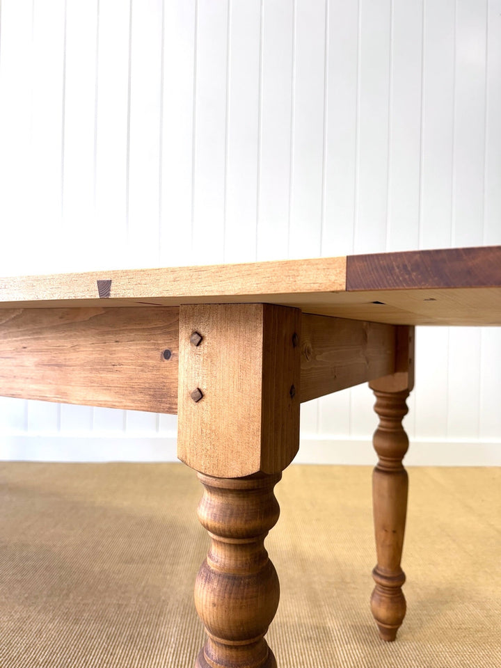 The Parson's Table - English Pine Farmhouse Tables in 5ft through 12ft Sizes