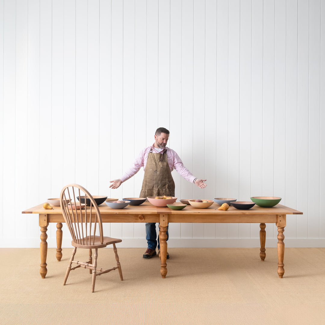 The Parson's Table - English Pine Farmhouse Tables in 5ft through 12ft Sizes