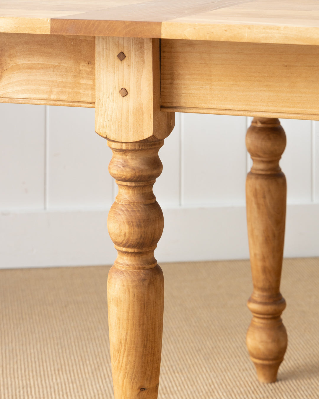 The Parson's Dining Table - English Pine Farmhouse Tables in 5ft through 12ft Sizes