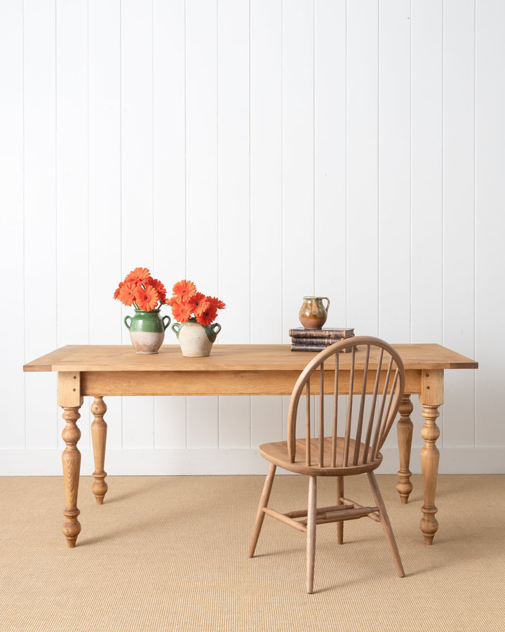 The Parson's Dining Table - English Pine Farmhouse Tables in 5ft through 12ft Sizes