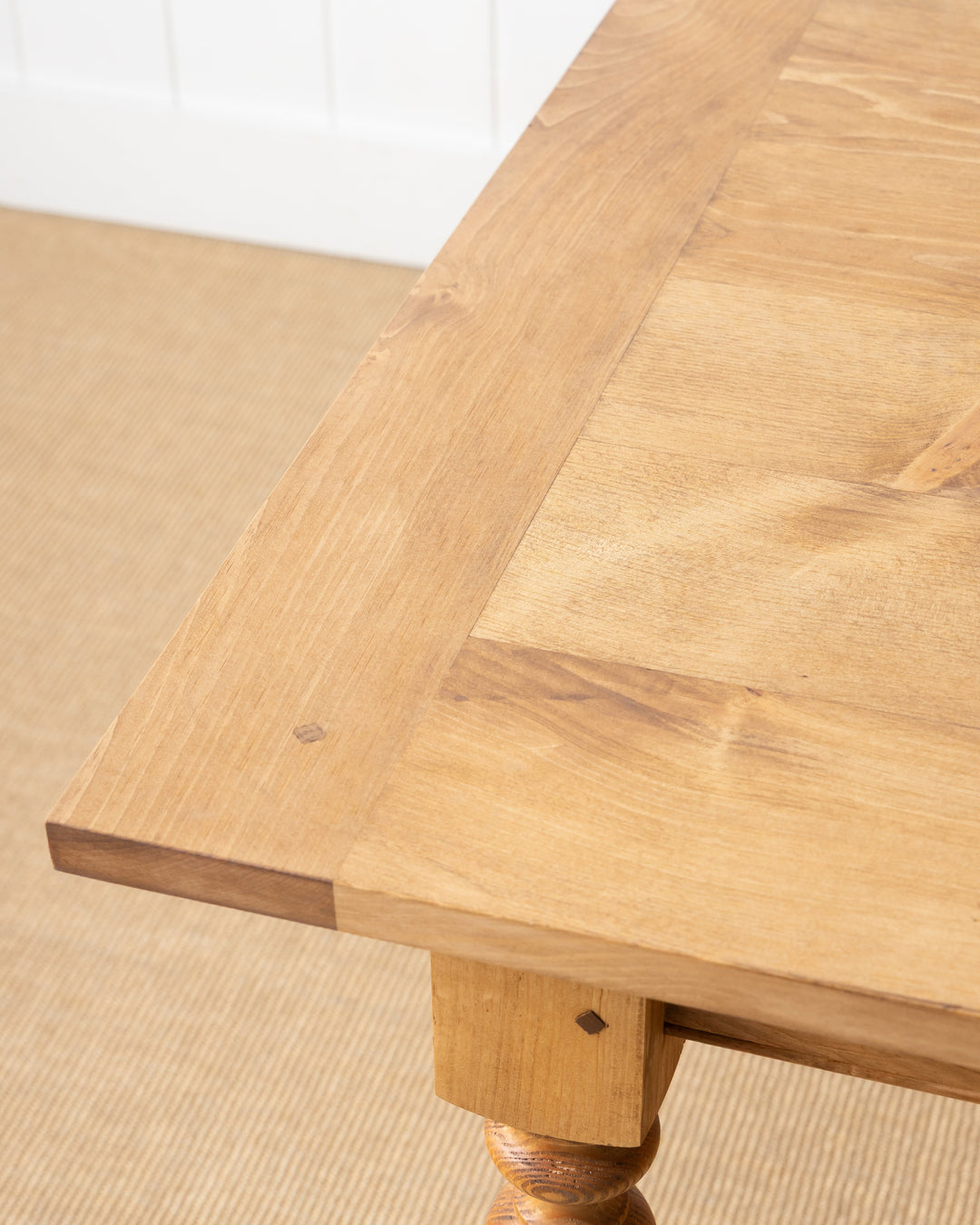 The Parson's Dining Table - English Pine Farmhouse Tables in 5ft through 12ft Sizes