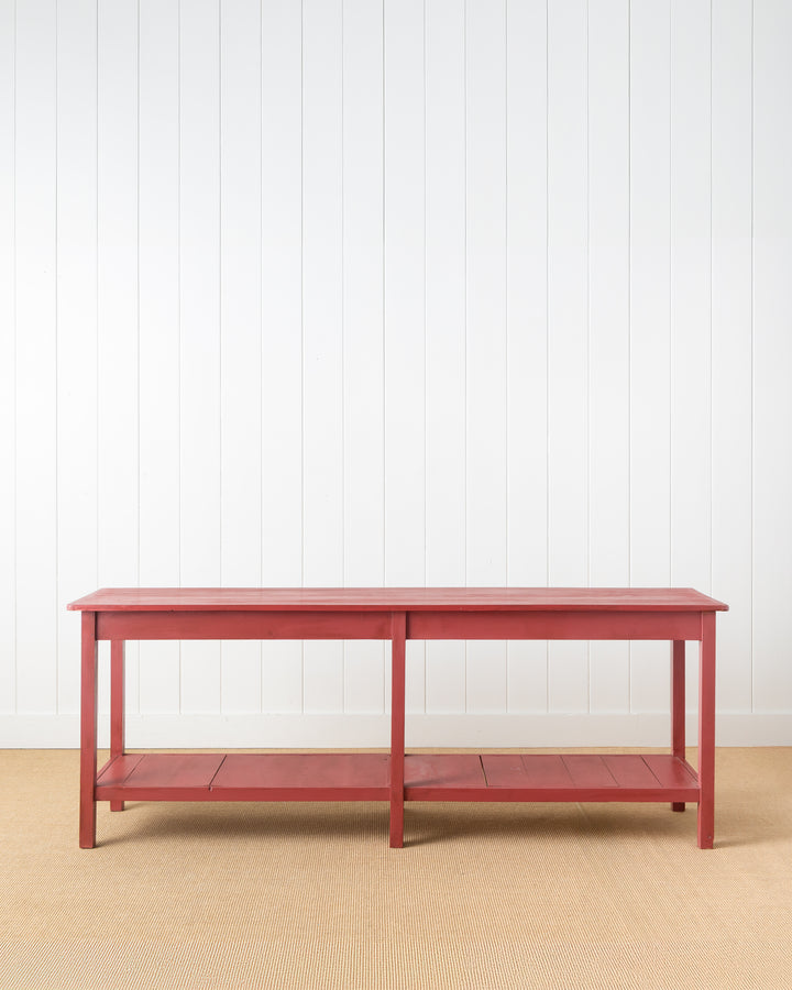 The Tradesman Table - English Country Pine Waxed Hall Table 5ft, 6ft, 7ft, 8ft, 9ft, 10ft