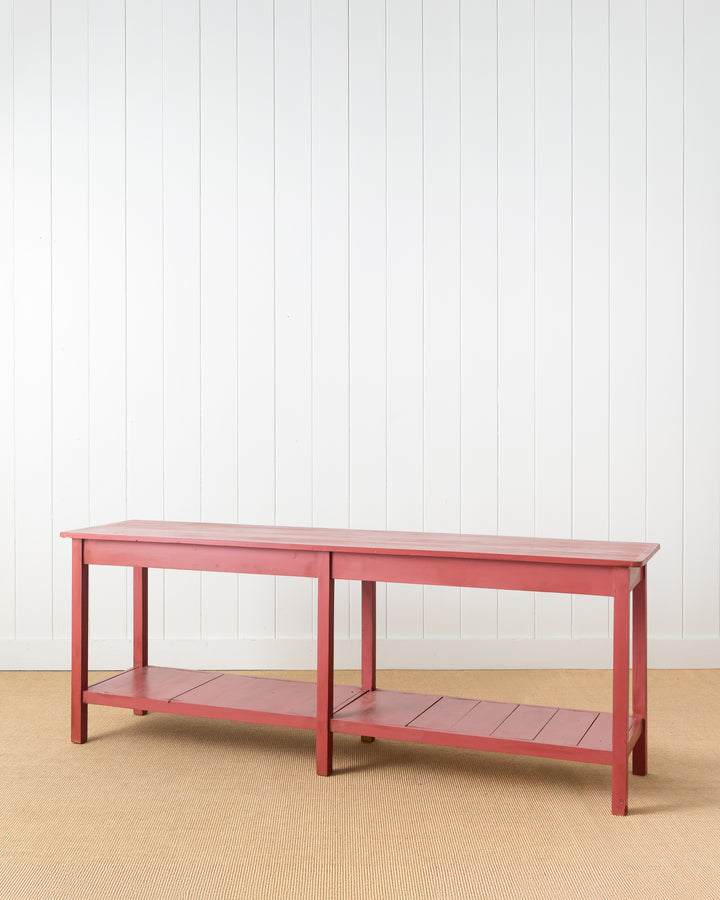 The Tradesman Table - English Country Pine Waxed Hall Table 5ft, 6ft, 7ft, 8ft, 9ft, 10ft