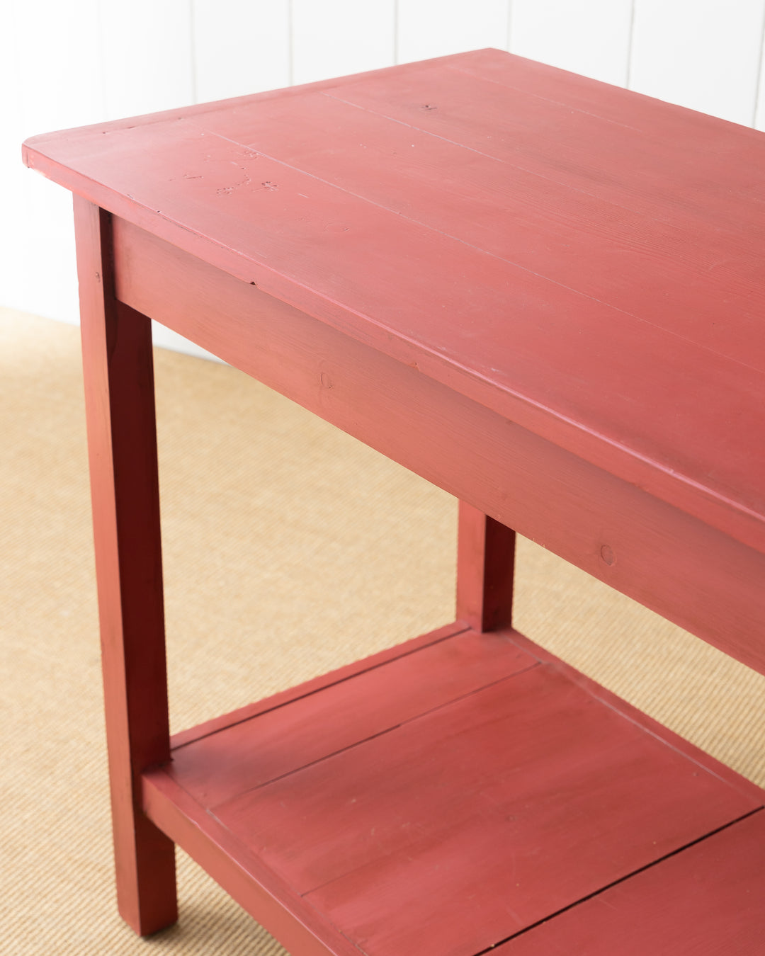 The Tradesman Table - English Country Pine Waxed Hall Table 5ft, 6ft, 7ft, 8ft, 9ft, 10ft