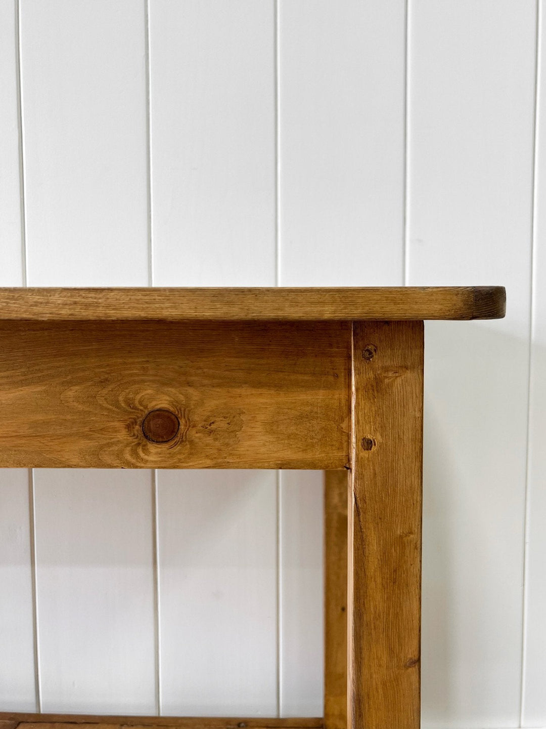 The Tradesman Table - English Country Pine Waxed Hall Table 5ft, 6ft, 7ft, 8ft, 9ft, 10ft