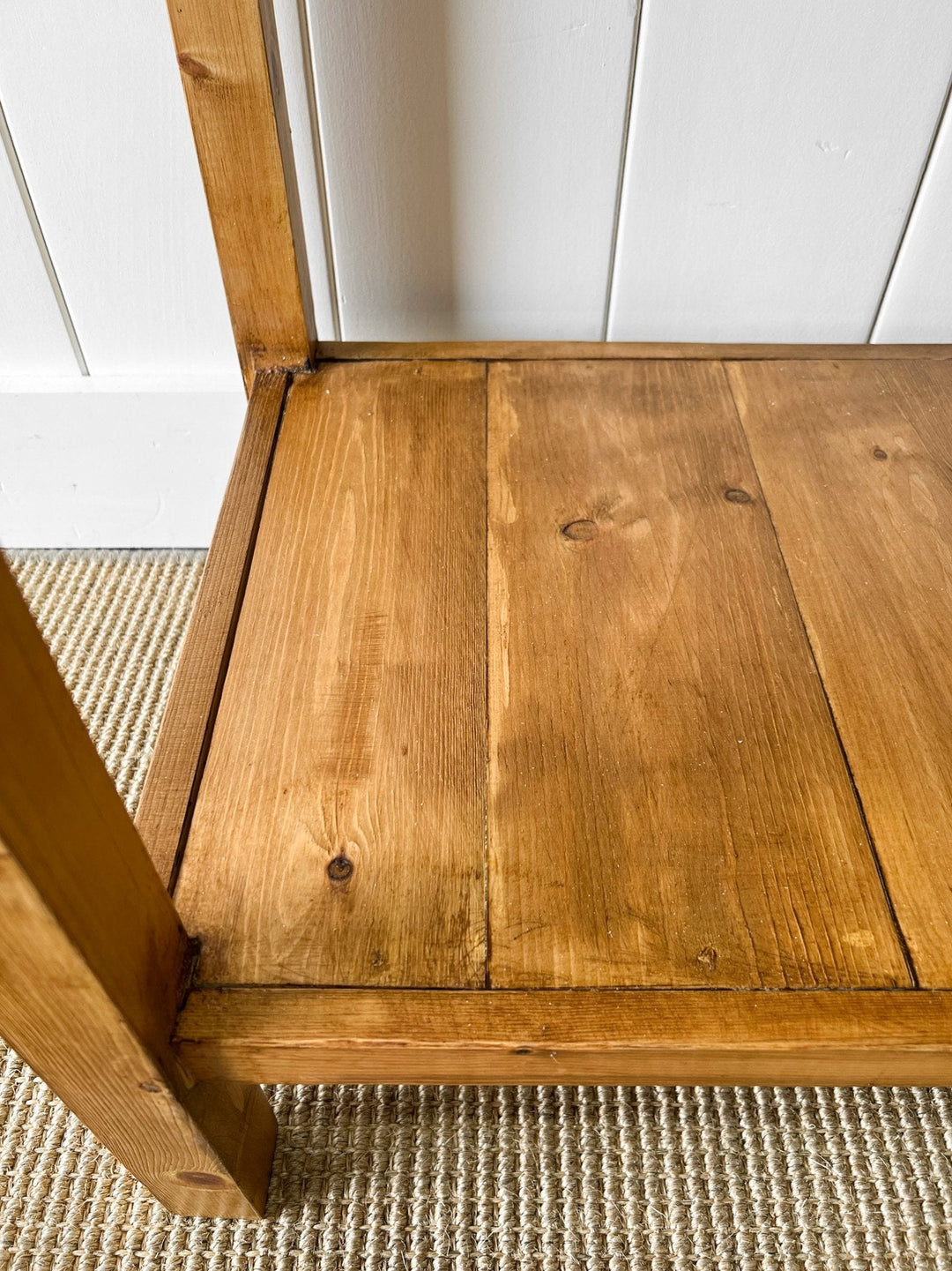 The Tradesman Table - English Country Pine Waxed Hall Table 5ft, 6ft, 7ft, 8ft, 9ft, 10ft