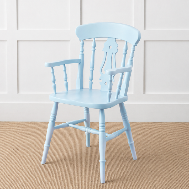 Painted or Stained Fiddle Back Dining Armchair