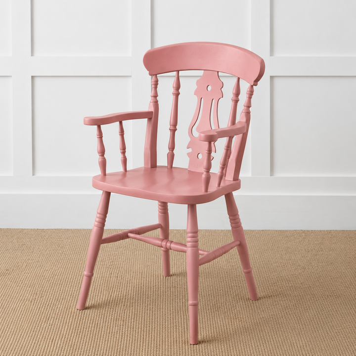 Painted or Stained Fiddle Back Dining Armchair