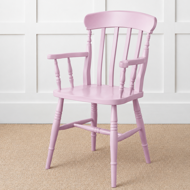Painted or Stained Slat Back Dining Armchair