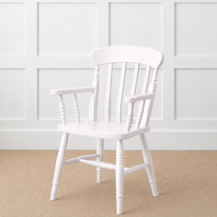 Painted or Stained Slat Back Dining Armchair