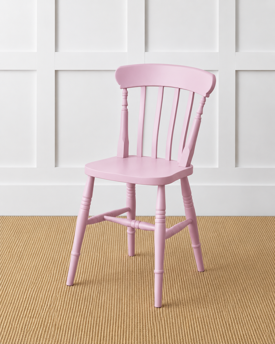 Painted or Stained Slat Back Dining Chair