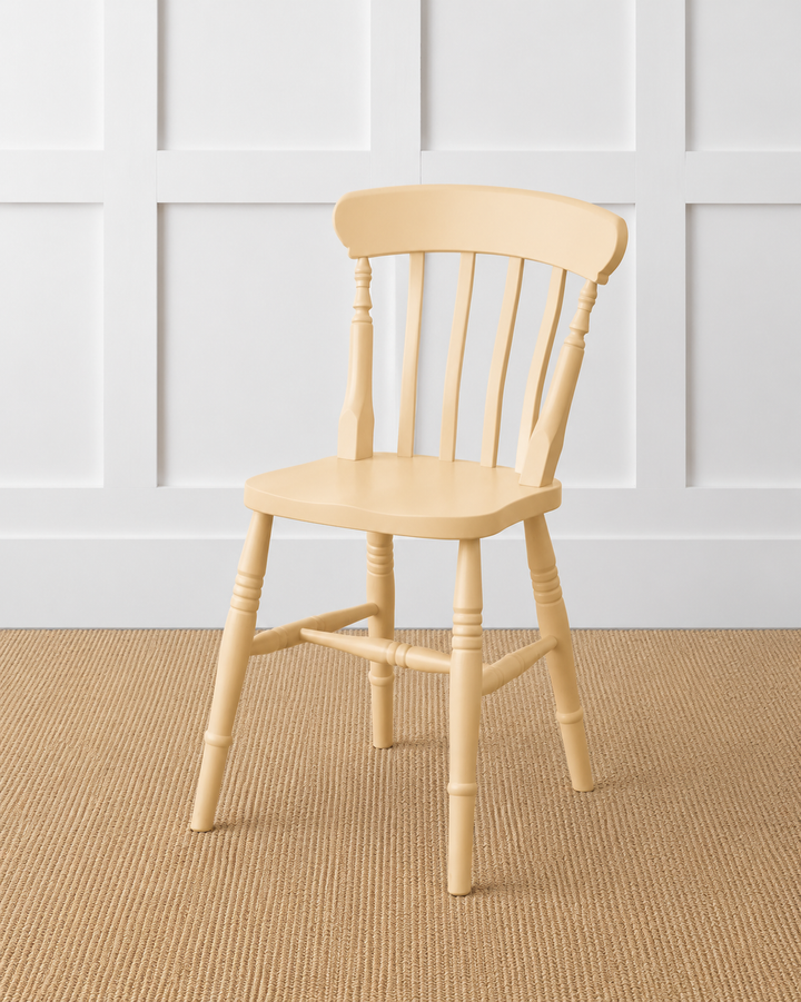 Painted or Stained Slat Back Dining Chair