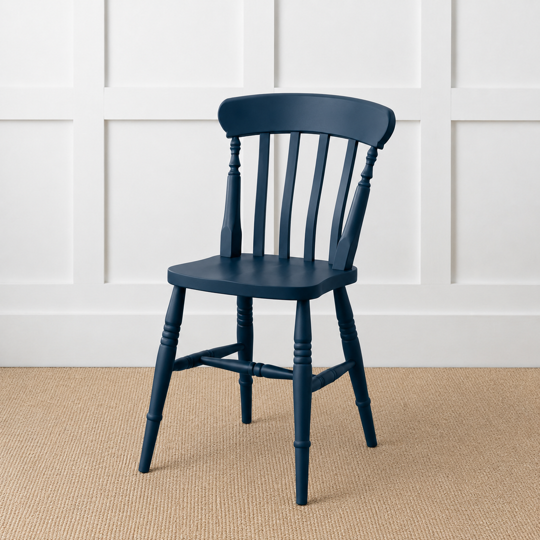 Painted or Stained Slat Back Dining Chair
