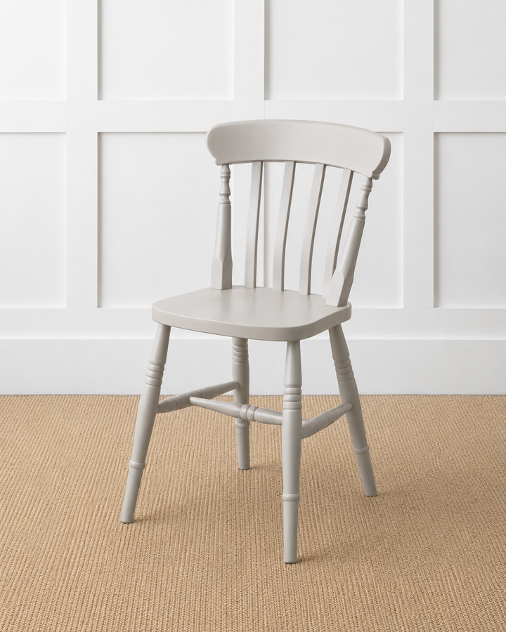 Painted or Stained Slat Back Dining Chair