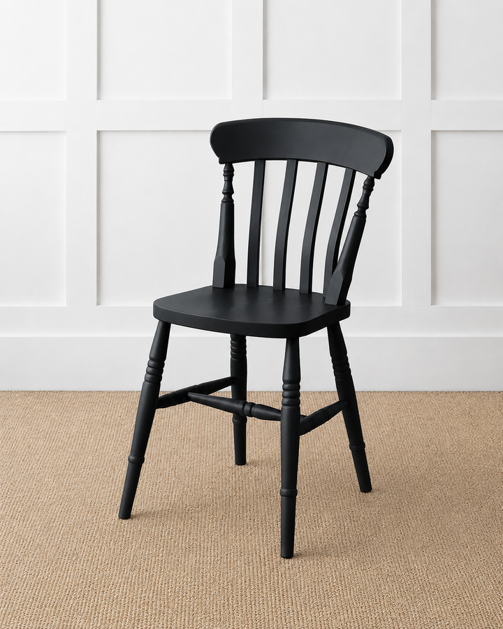Painted or Stained Slat Back Dining Chair