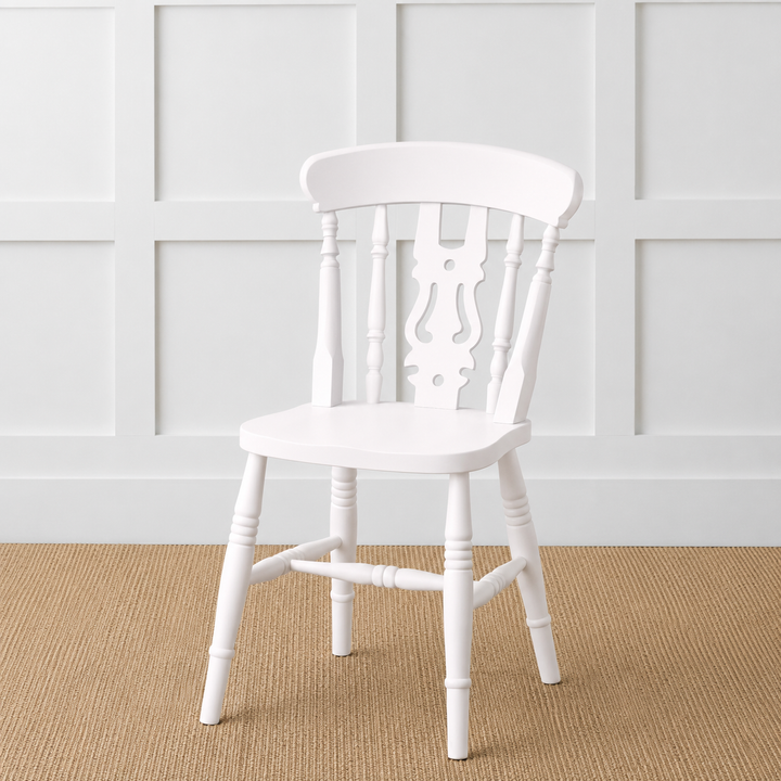 Painted or Stained Slat Back Dining Chair