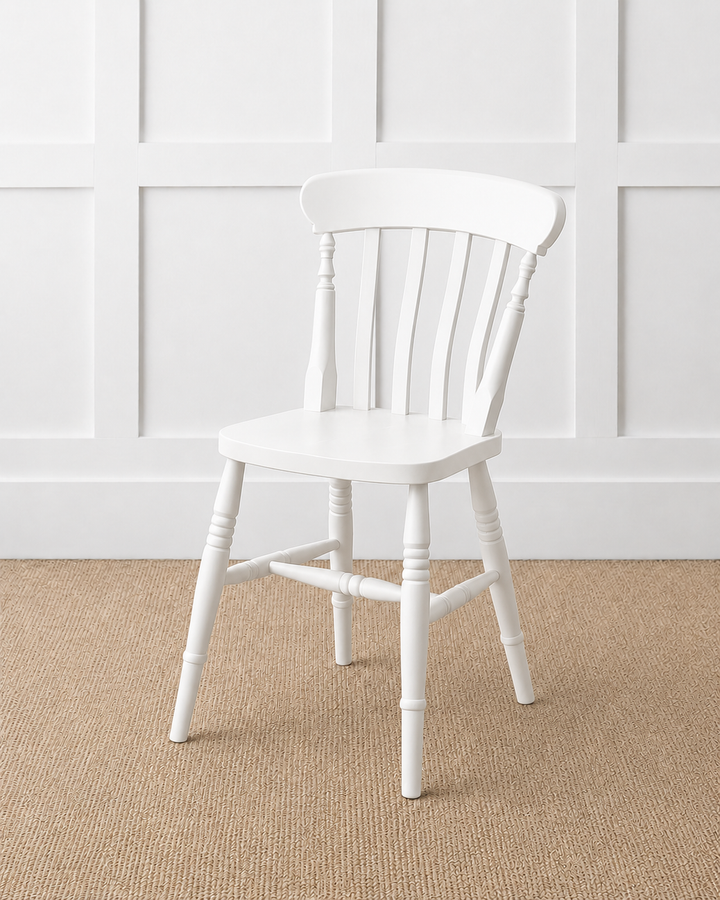 Painted or Stained Slat Back Dining Chair