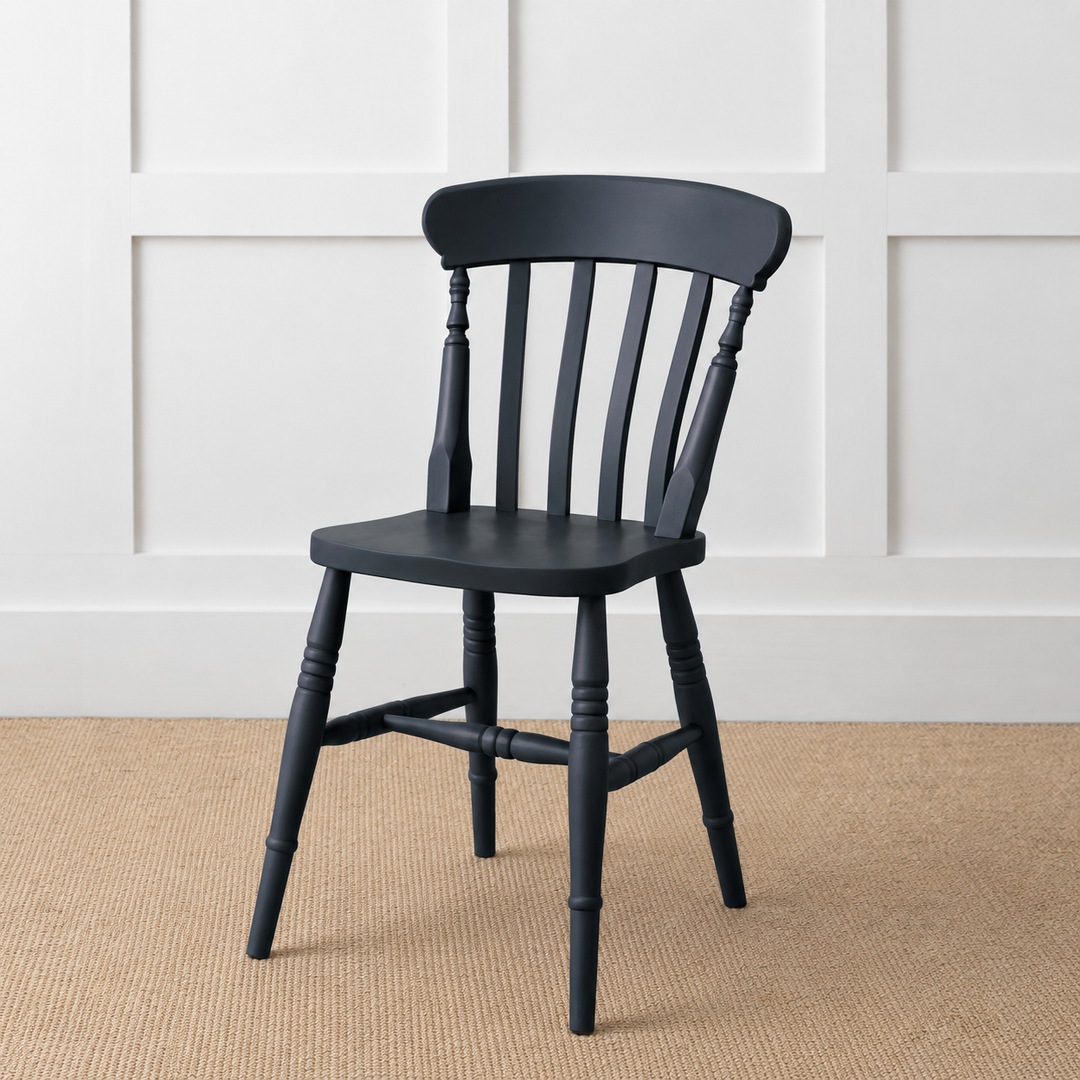 Painted or Stained Slat Back Dining Chair