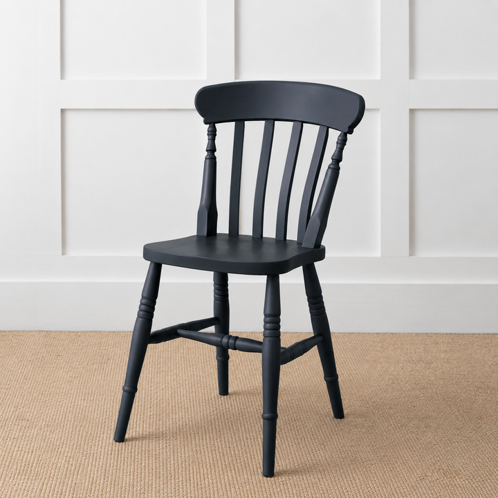 Painted or Stained Slat Back Dining Chair