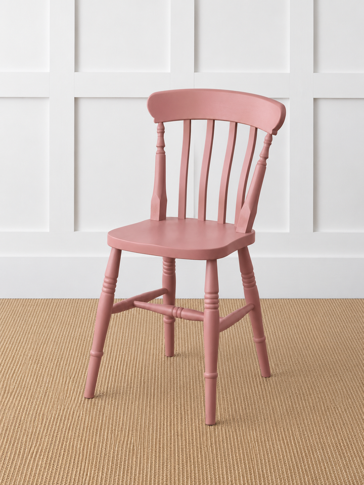 Painted or Stained Slat Back Dining Chair