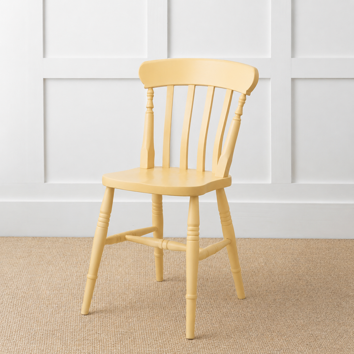 Painted or Stained Slat Back Dining Chair