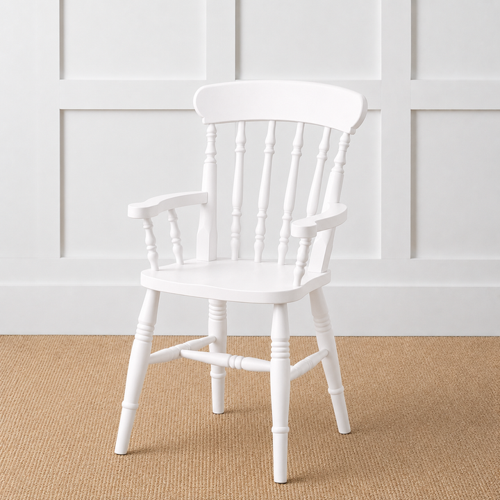 Painted or Stained Spindle Back Dining Armchair