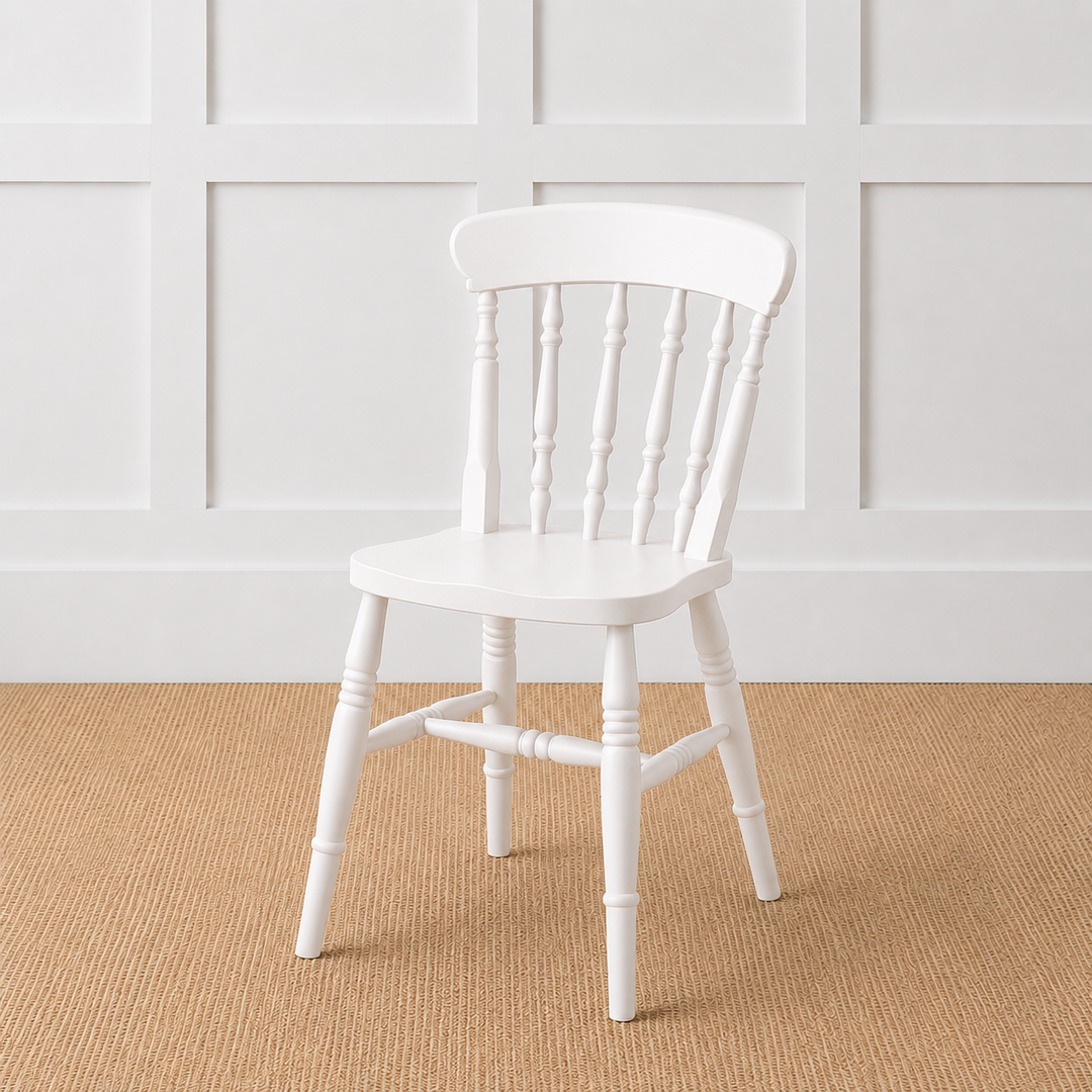 Painted or Stained Spindle Back Dining Chair