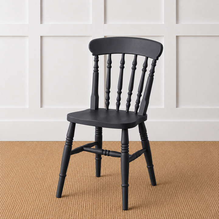 Painted or Stained Spindle Back Dining Chair