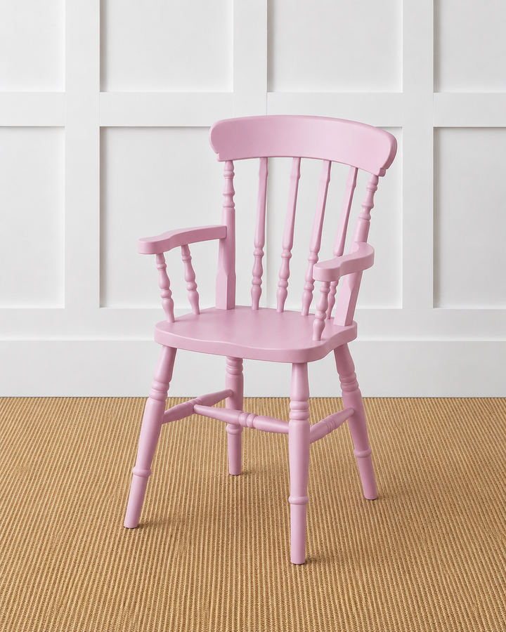 Painted or Stained Spindle Back Dining Armchair