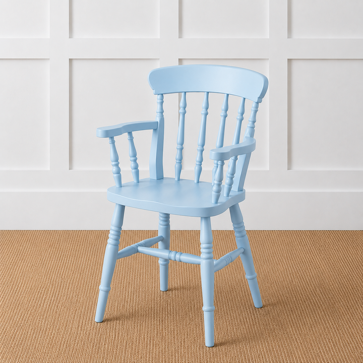 Painted or Stained Spindle Back Dining Armchair