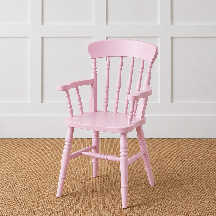 Painted or Stained Spindle Back Dining Armchair