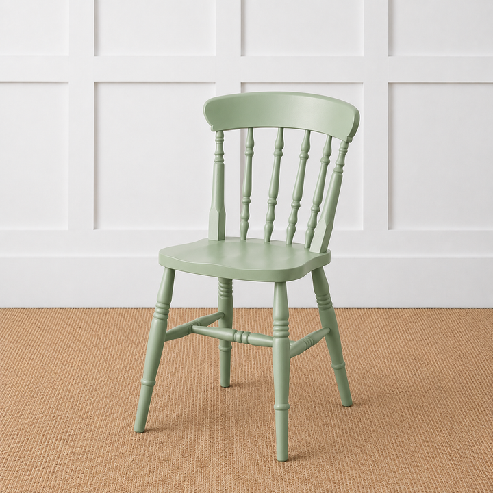 Painted or Stained Spindle Back Dining Chair
