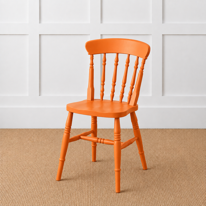 Painted or Stained Spindle Back Dining Chair