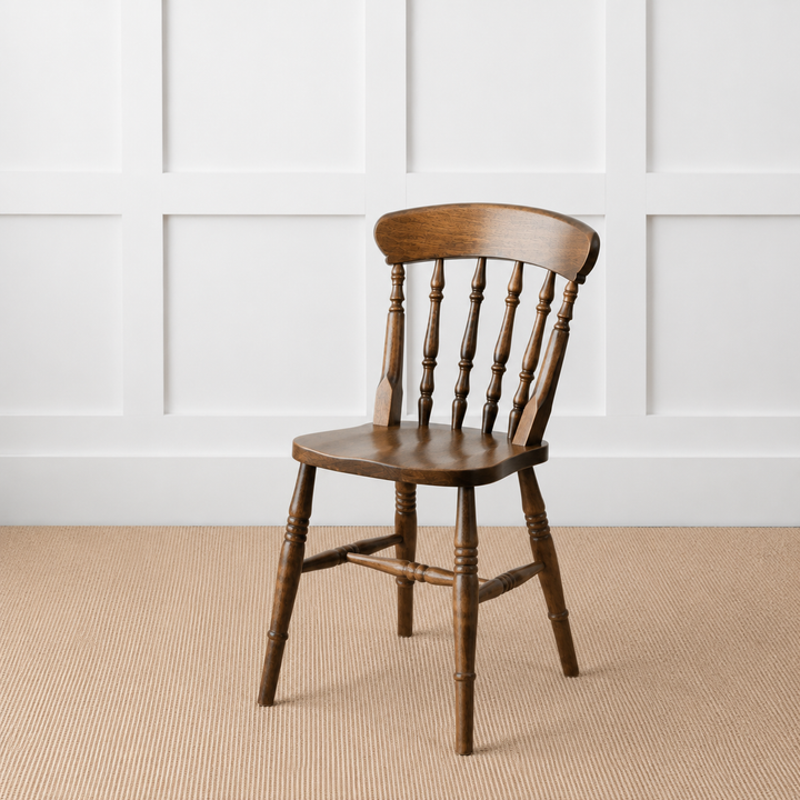 Painted or Stained Spindle Back Dining Chair