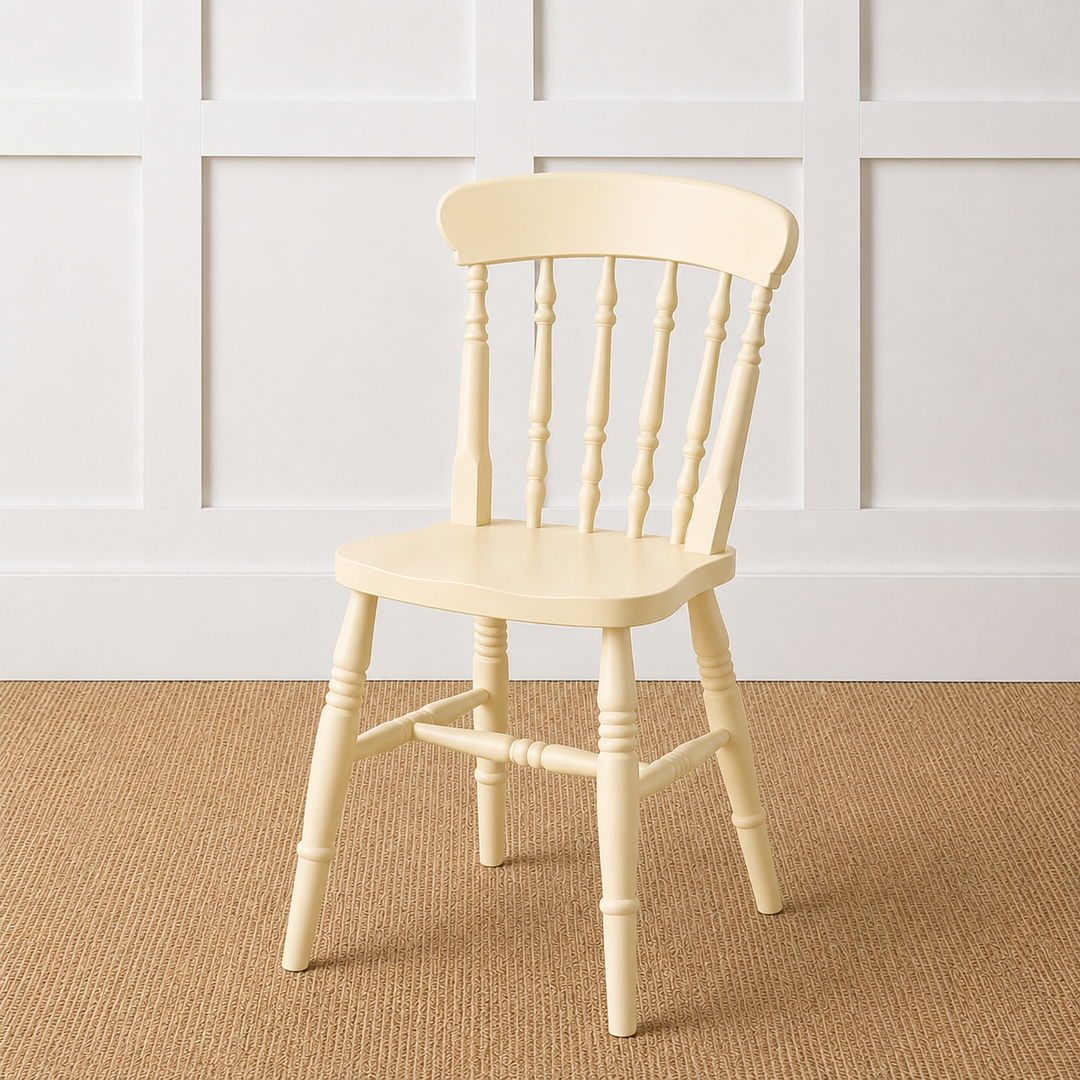 Painted or Stained Spindle Back Dining Chair